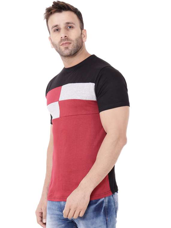 multicolored cotton blend  t-shirt - 20841554 -  Zoom Image - 0