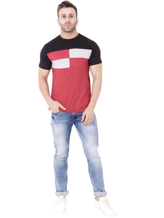 multicolored cotton blend  t-shirt - 20841554 -  Standard Image - 3