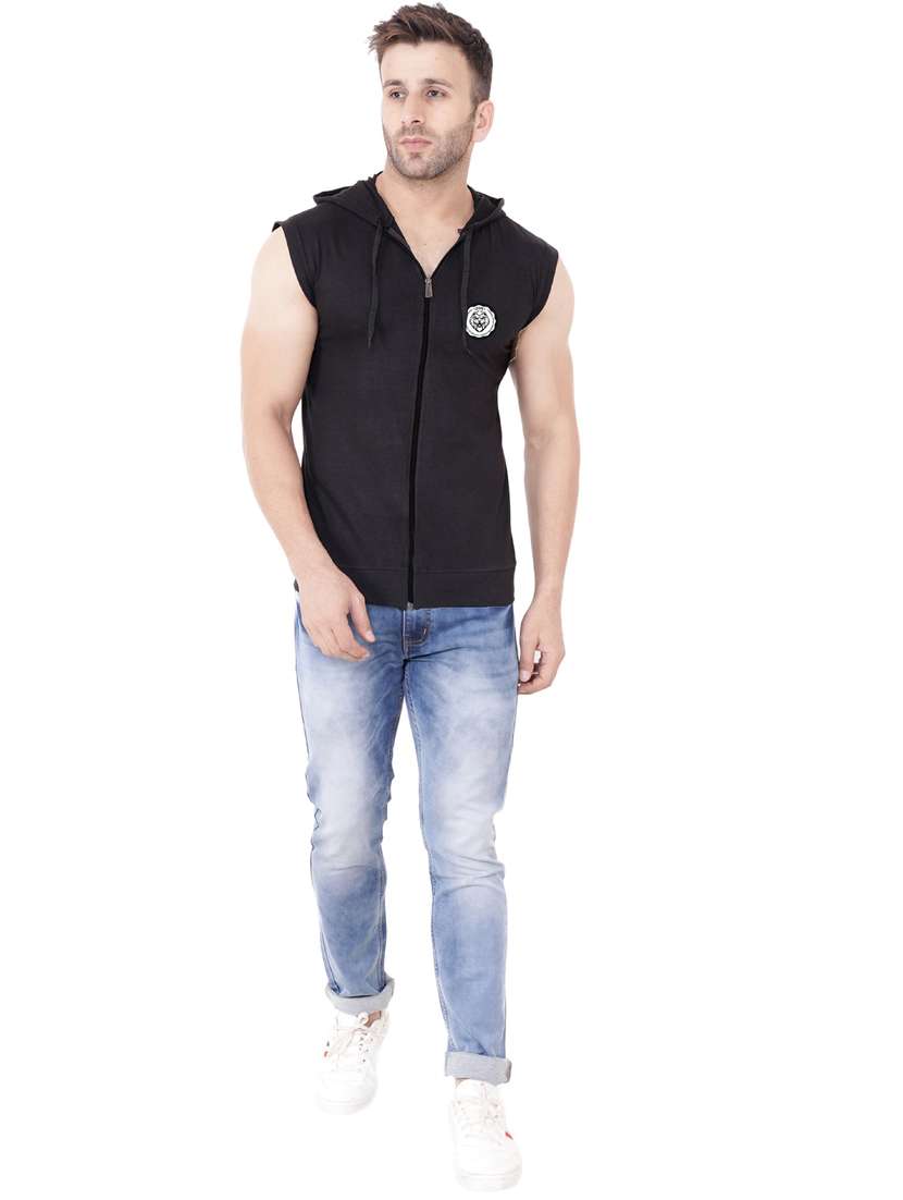 black cotton blend t-shirt - 20841653 -  Standard Image - 3