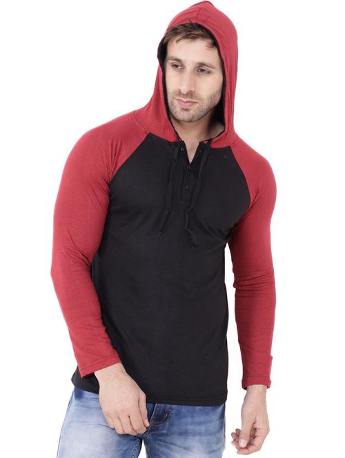 black cotton blend t-shirt - 20841696 -  Standard Image - 0