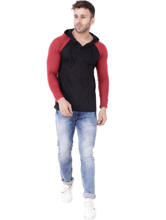 black cotton blend t-shirt - 20841696 - Standard Image - 3