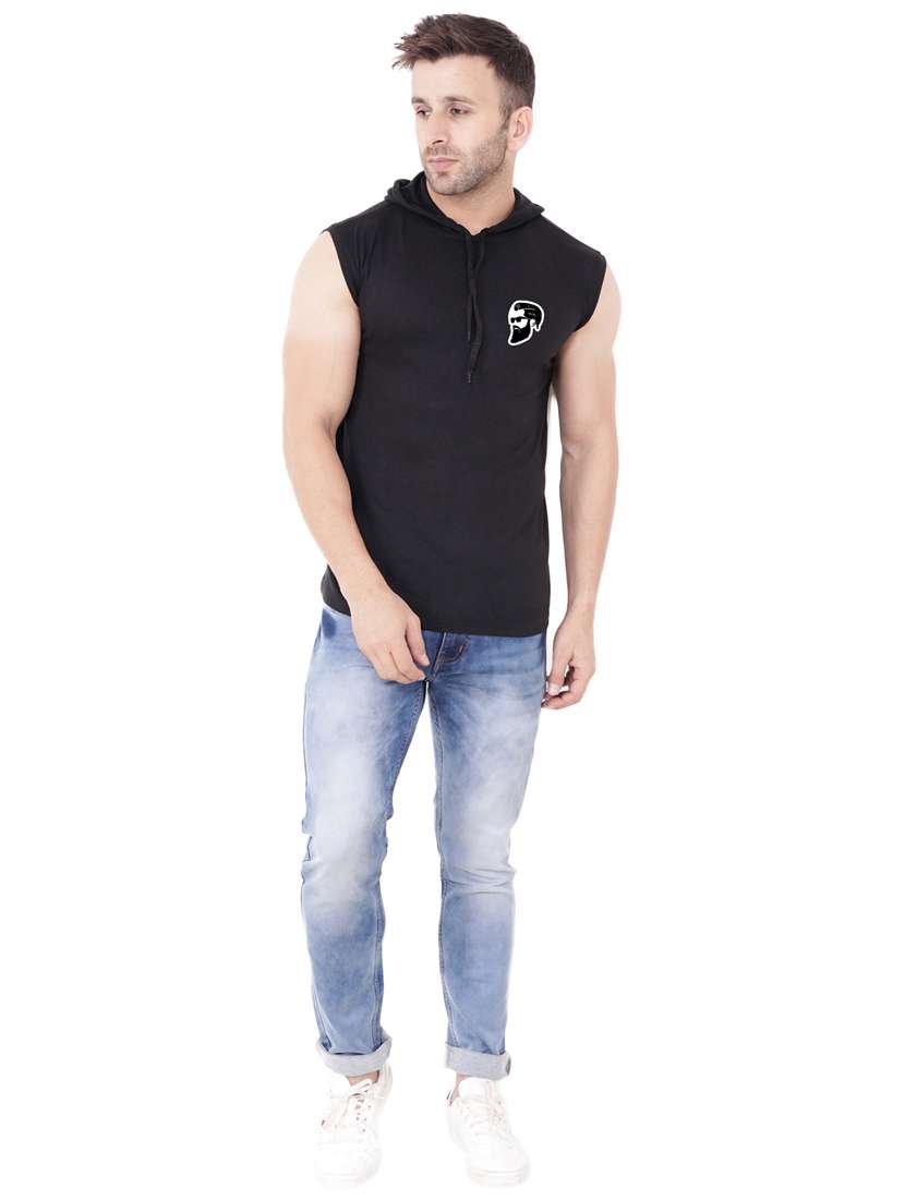 black cotton blend t-shirt - 20841746 -  Standard Image - 3