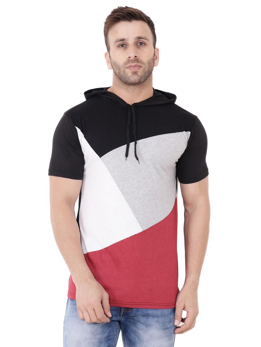 multi colored cotton blend t-shirt - 20841757 -  Zoom Image - 0