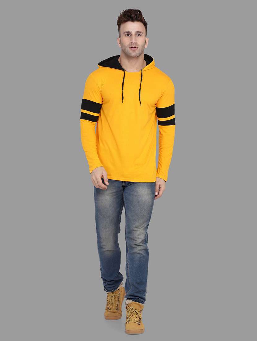 yellow cotton blend t-shirt - 20841810 -  Standard Image - 3