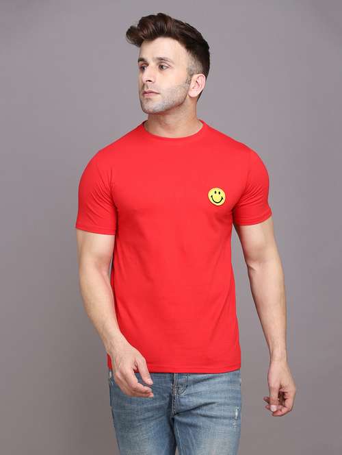 men solid short sleeve t-shirt - 20841822 - Standard Image - 0