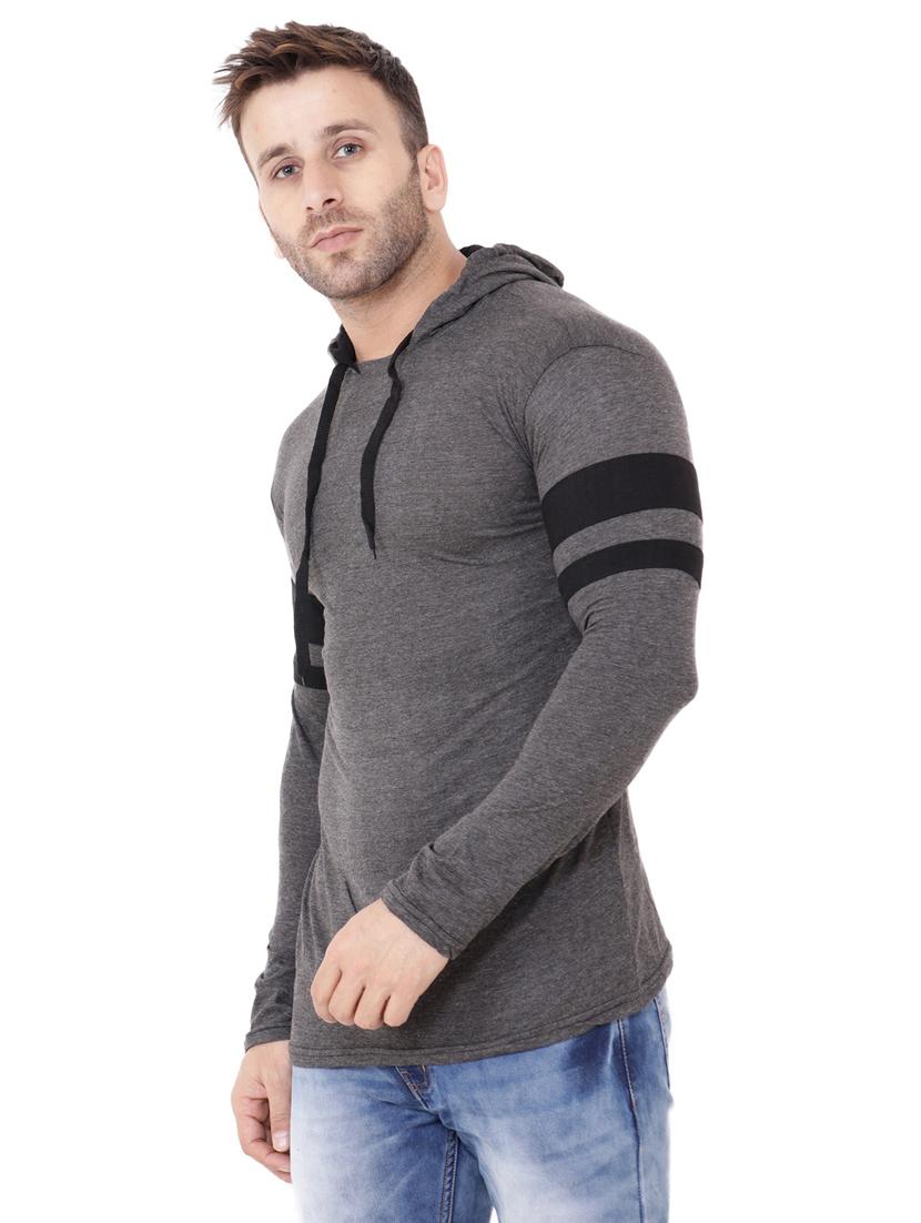 grey cotton blend t-shirt - 20841828 - Zoom Image - 0