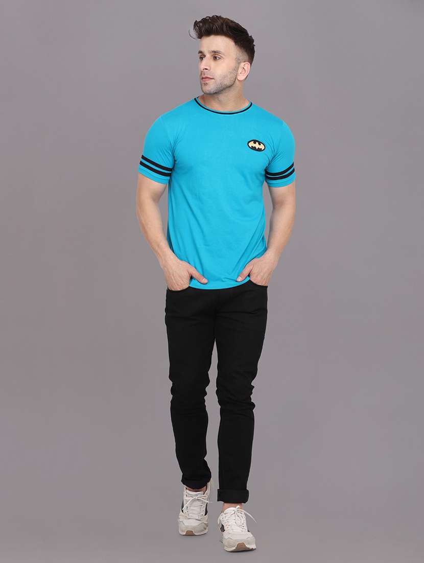 men taped short sleeve t-shirt - 20841909 -  Standard Image - 3