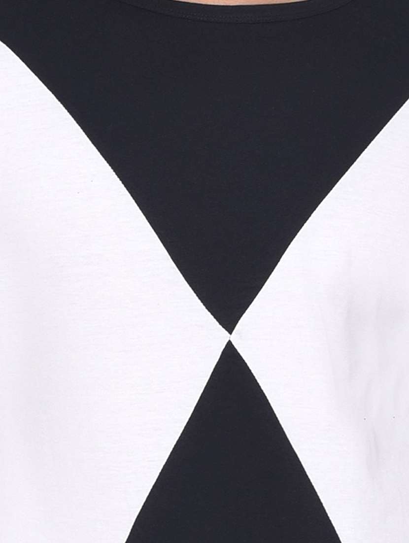  solid cotton blend t-shirt - 20841910 -  Standard Image - 3