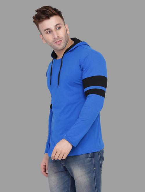 solid cotton blend t-shirt - 20841912 - Standard Image - 0