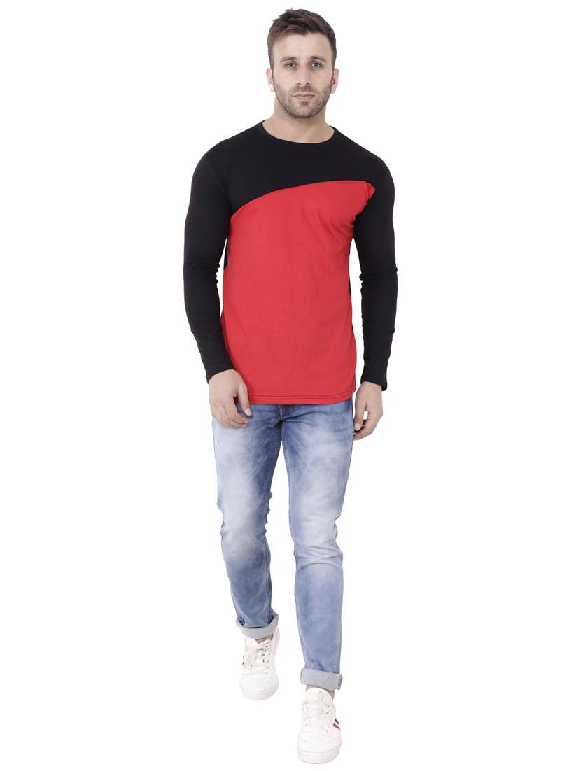 Multi Colored Cotton Blend T-shirt - 20841950 -  Standard Image - 3