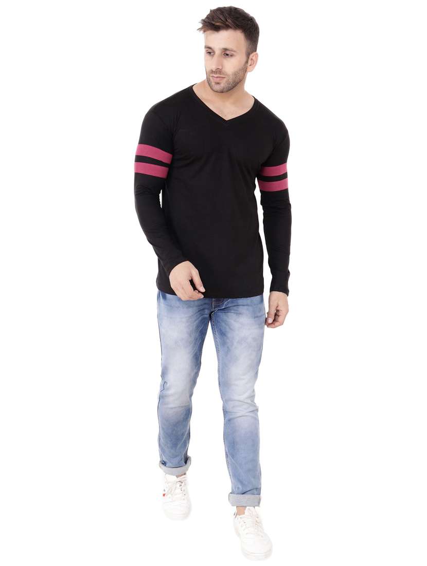 men placement print long sleeve t-shirt - 20841961 -  Standard Image - 3