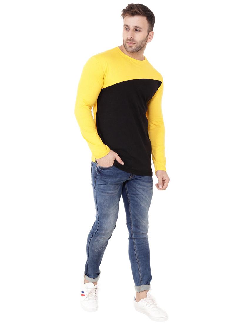 solid cotton blend t-shirt - 20841996 - Standard Image - 3