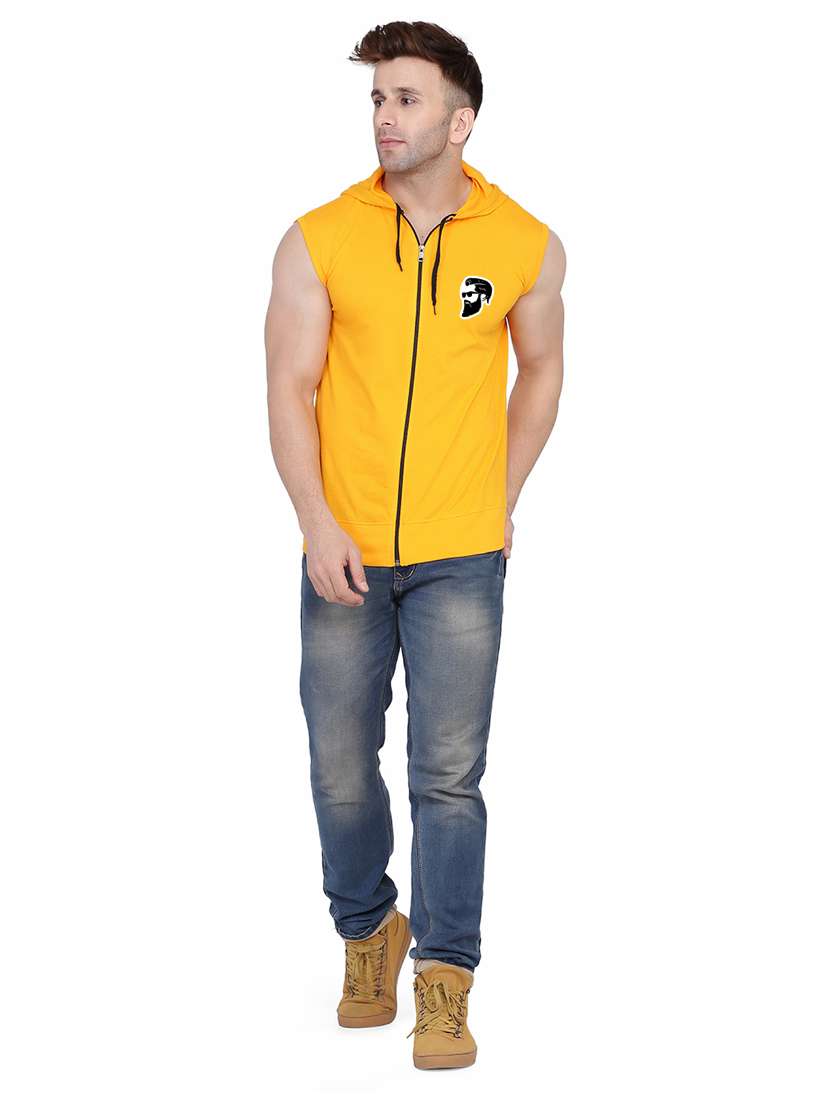yellow cotton blend t-shirt - 20842027 -  Standard Image - 3