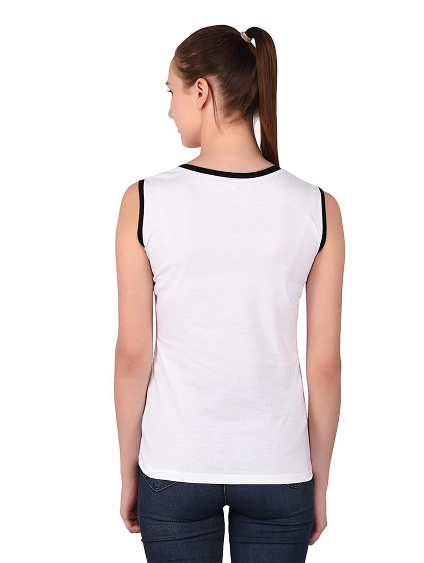 women solid round neck t-shirt - 20842134 - Standard Image - 3
