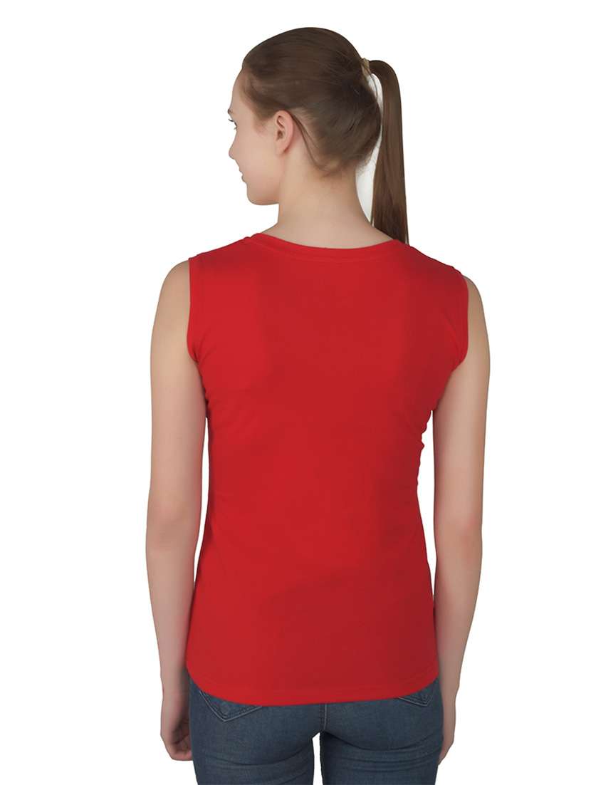 women solid round neck t-shirt - 20842173 - Standard Image - 3