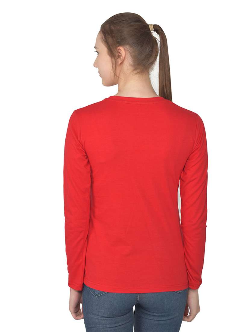 women color block round neck t-shirt - 20842174 -  Standard Image - 3