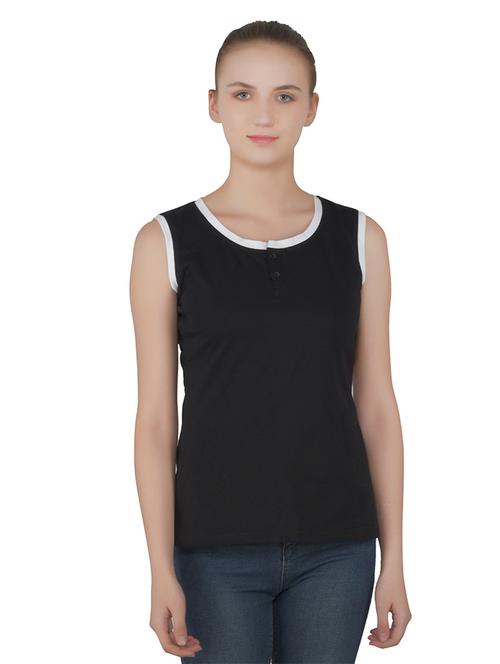 women solid round neck t-shirt - 20842258 - Standard Image - 0