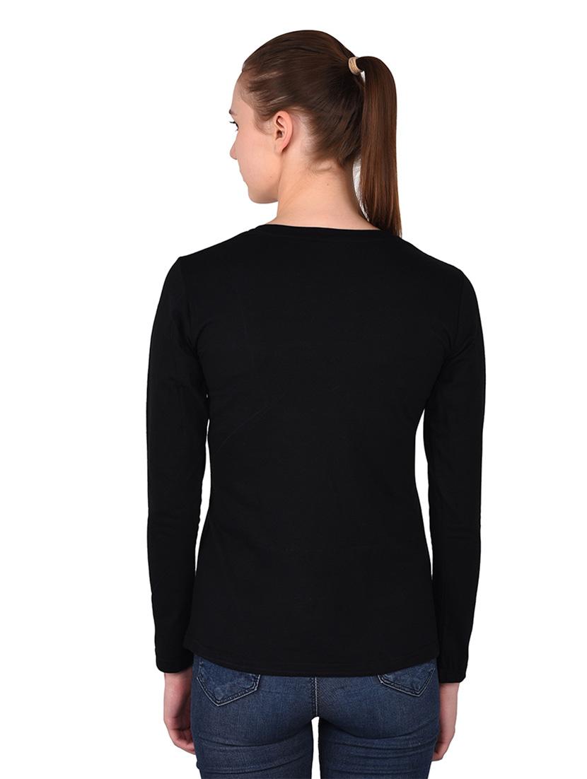 women color block round neck t-shirt - 20842261 - Standard Image - 3