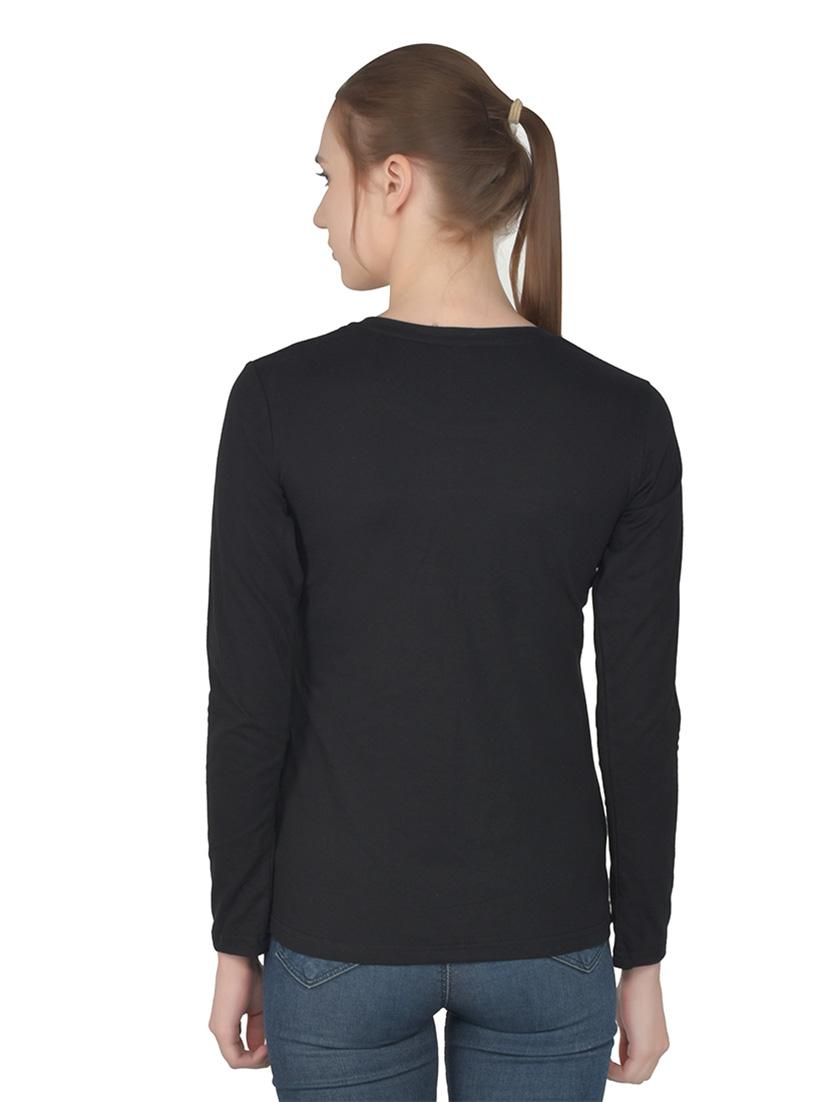 women color block round neck t-shirt - 20842282 - Standard Image - 3
