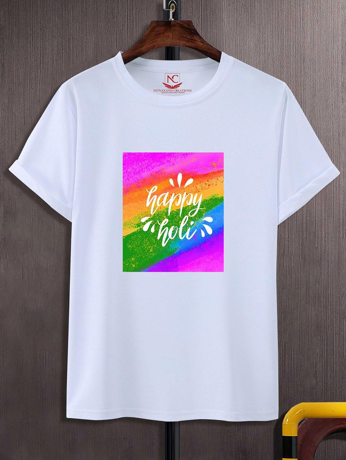unisex typographic printed t-shirt - 20842325 - Zoom Image - 0