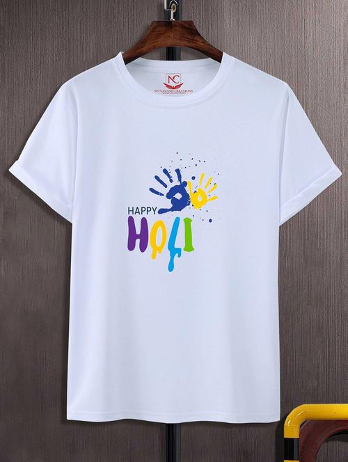 unisex typographic printed t-shirt - 20842372 -  Standard Image - 0
