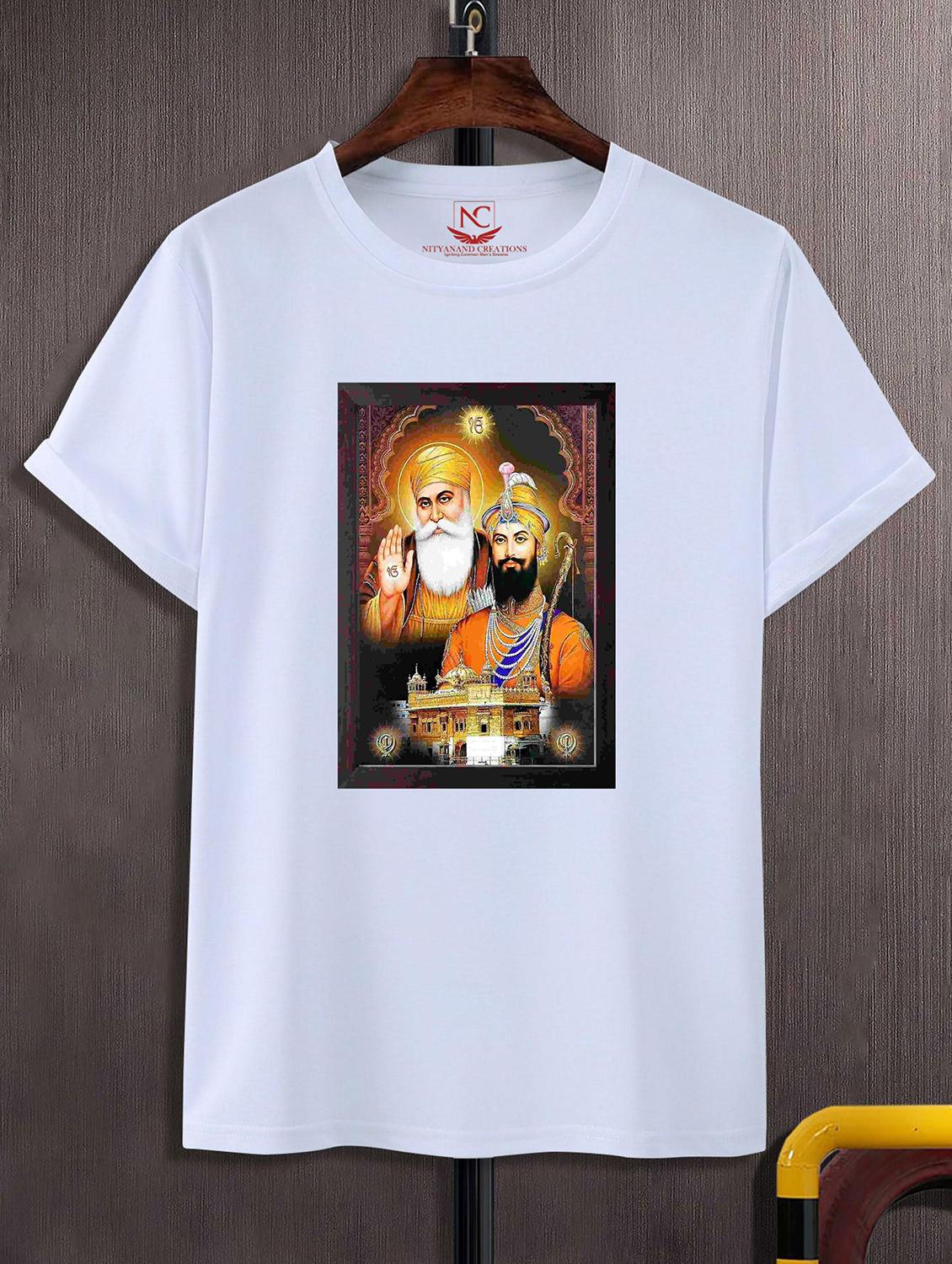 unisex white graphic printed t-shirt - 20842533 - Zoom Image - 0