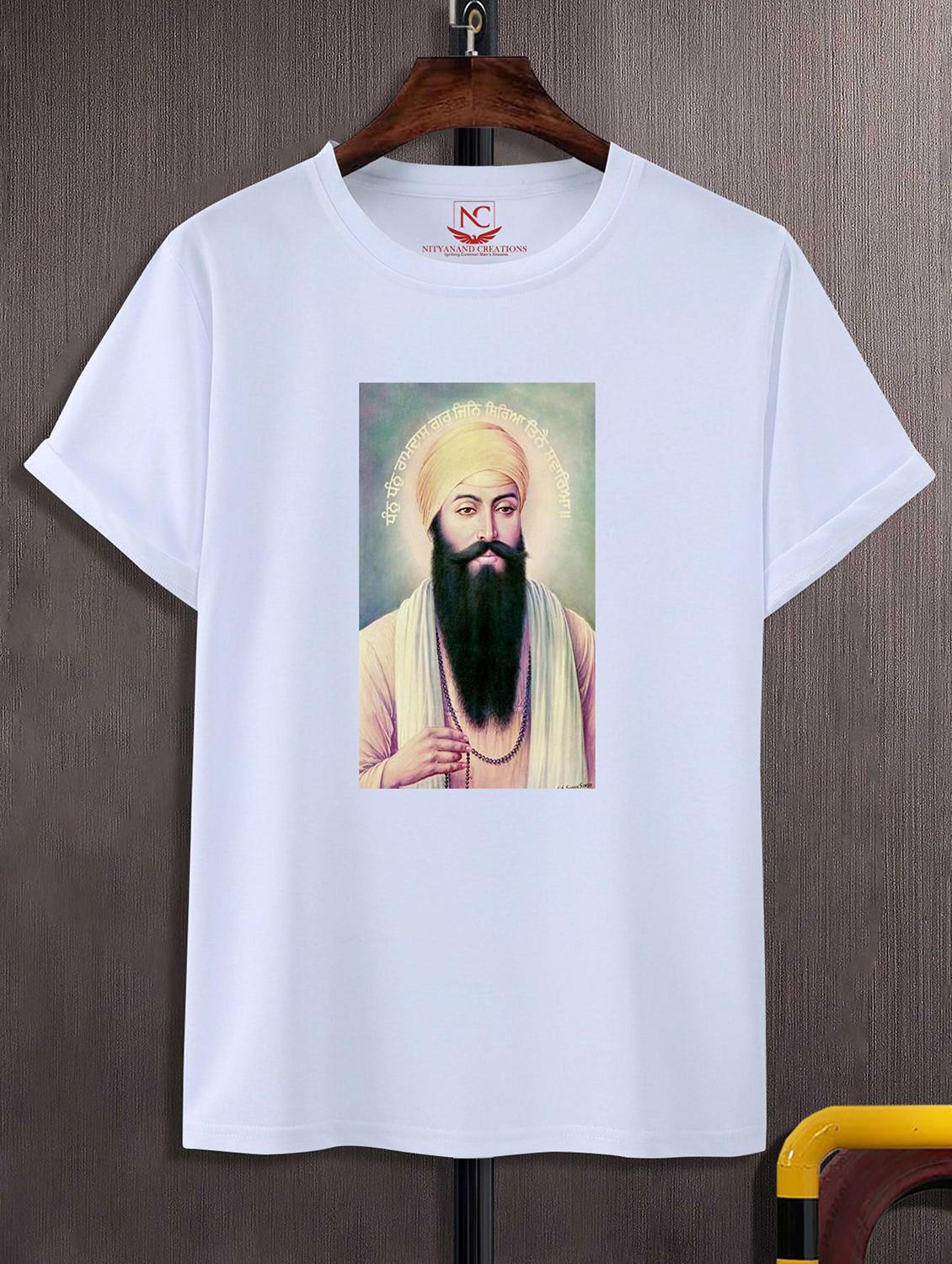 unisex white graphic printed t-shirt - 20842536 -  Zoom Image - 0