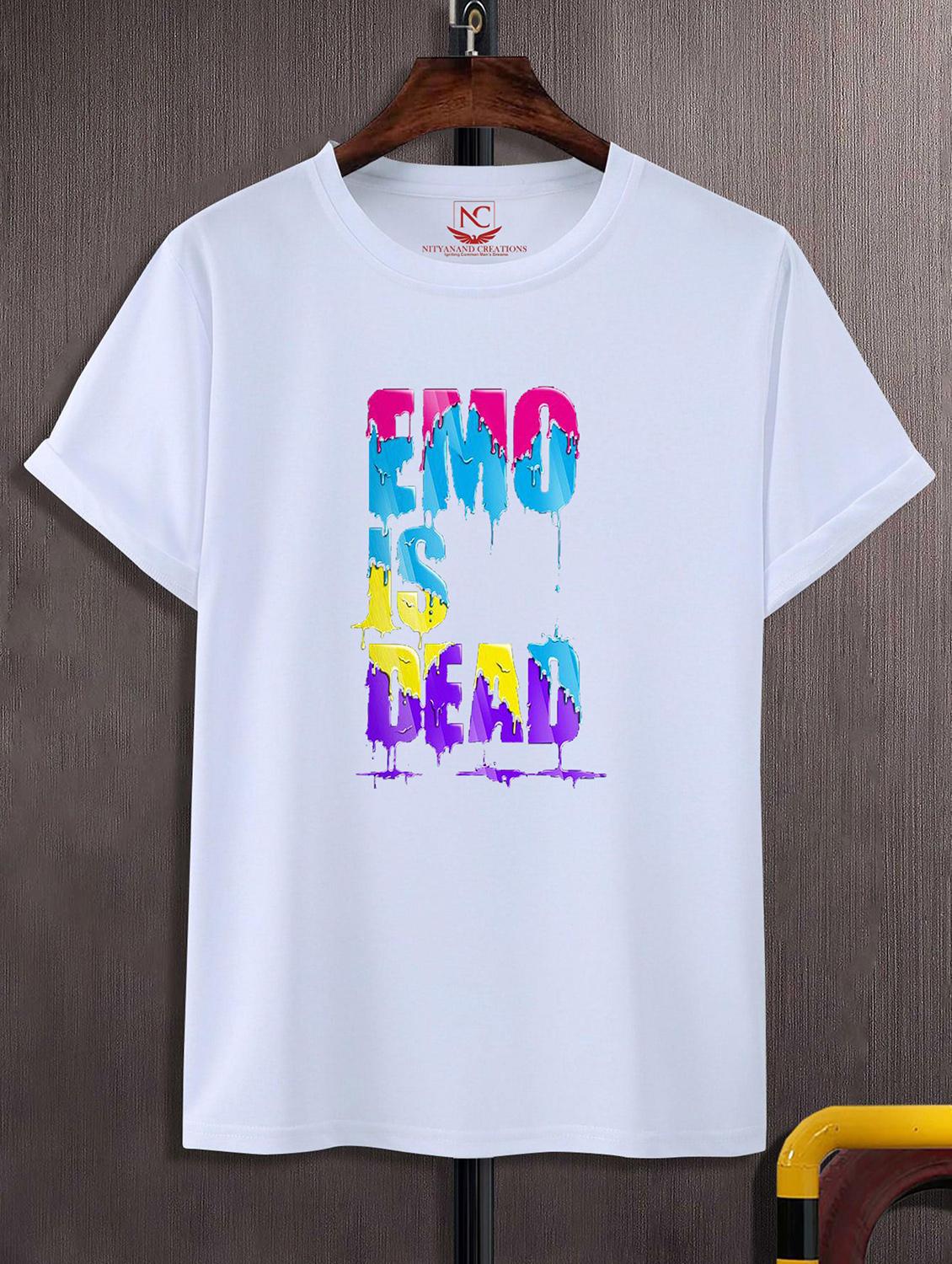 unisex typographic printed t-shirt - 20842698 - Zoom Image - 0