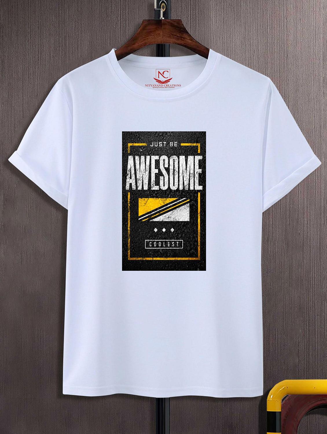 unisex typographic printed t-shirt - 20842746 -  Zoom Image - 0