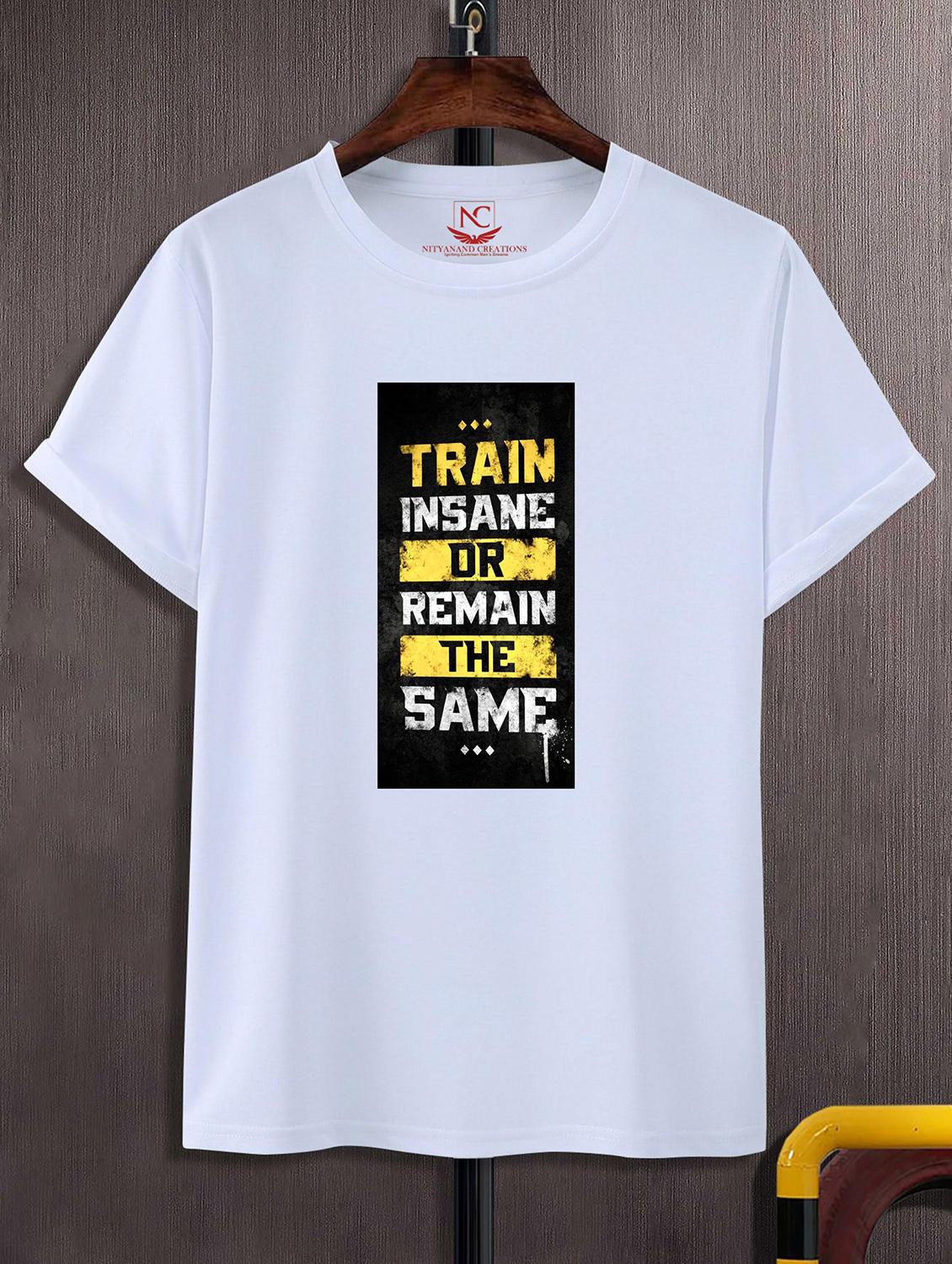 unisex typographic printed t-shirt - 20842758 -  Zoom Image - 0