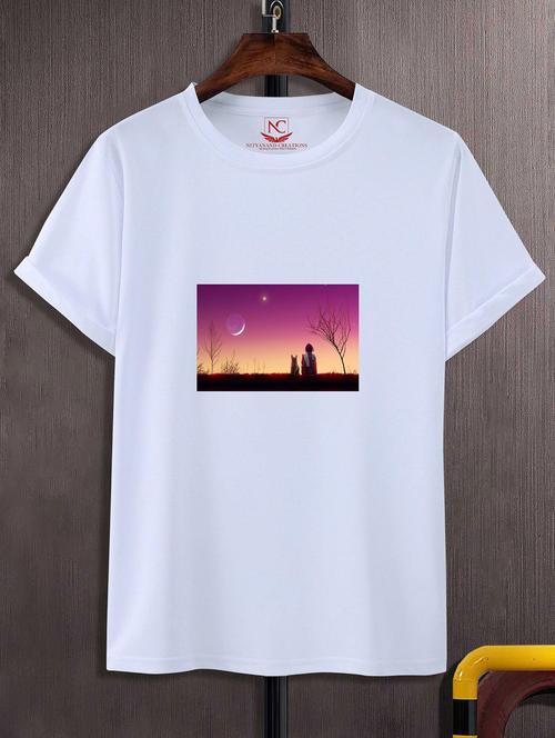 unisex graphic printed t-shirt - 20842777 - Standard Image - 0