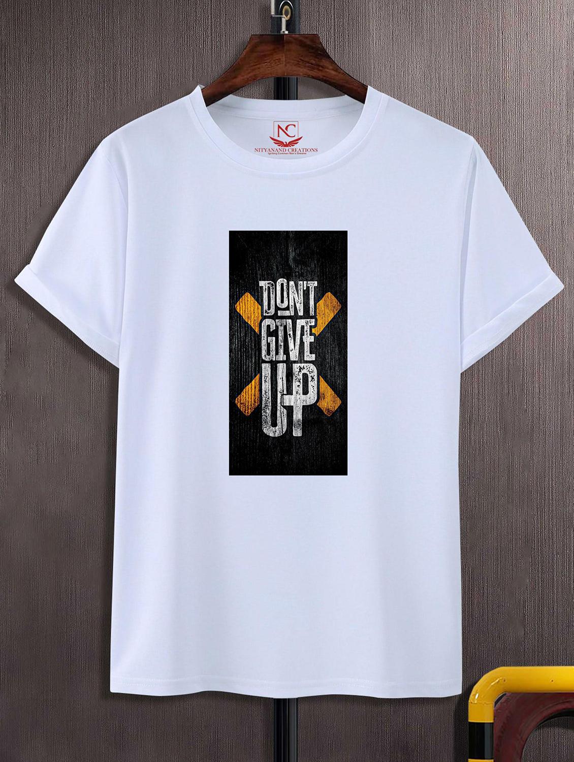 unisex white graphic printed t-shirt - 20842808 -  Zoom Image - 0