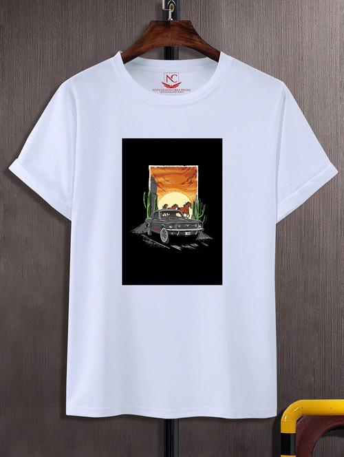 unisex graphic printed t-shirt - 20842827 - Standard Image - 0