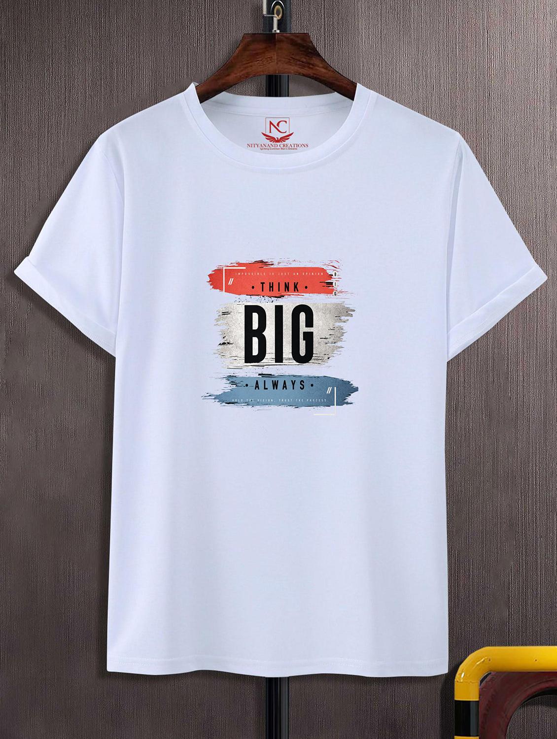 unisex typographic printed t-shirt - 20842829 -  Zoom Image - 0