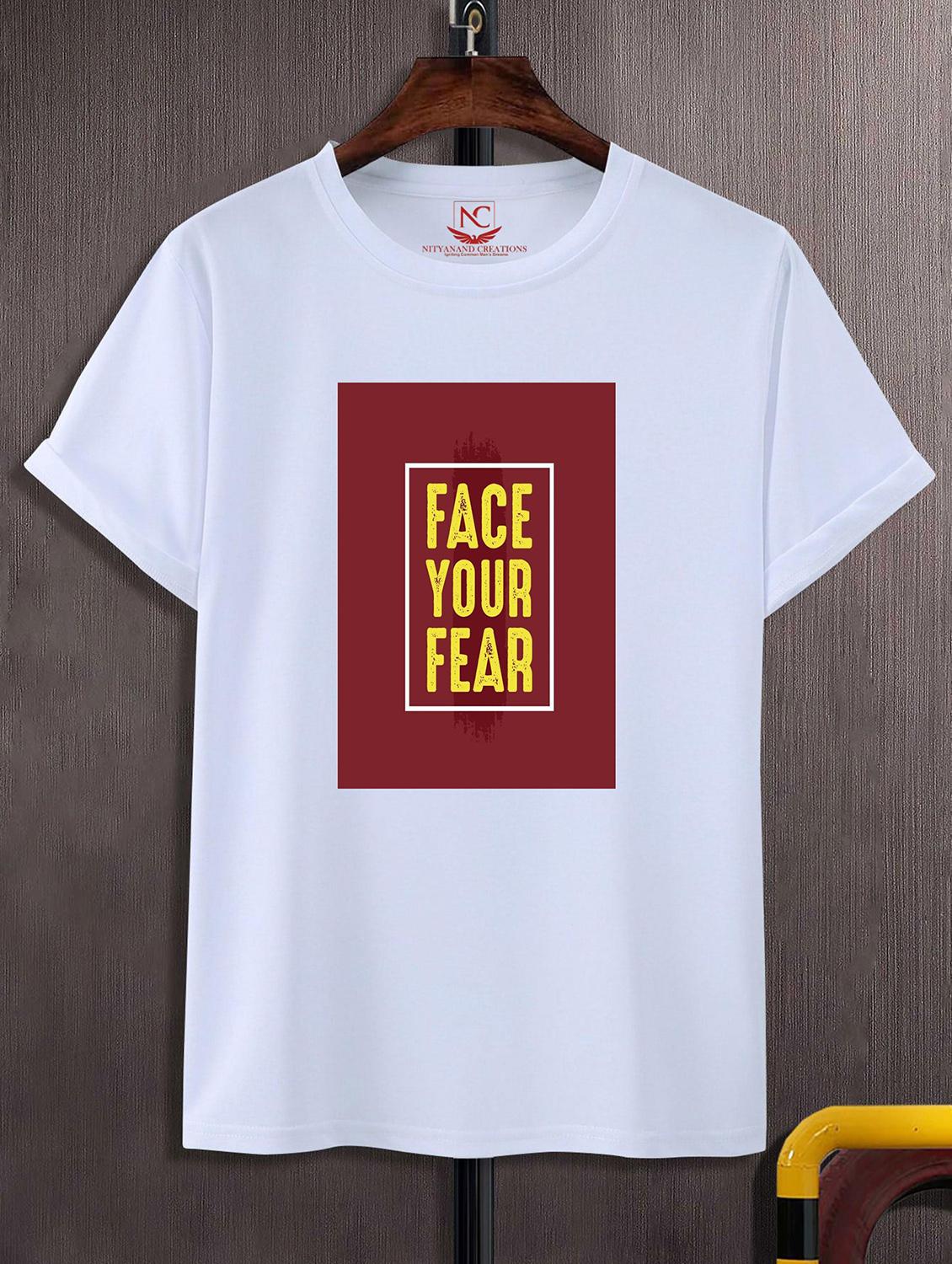 unisex typographic printed t-shirt - 20842852 -  Zoom Image - 0