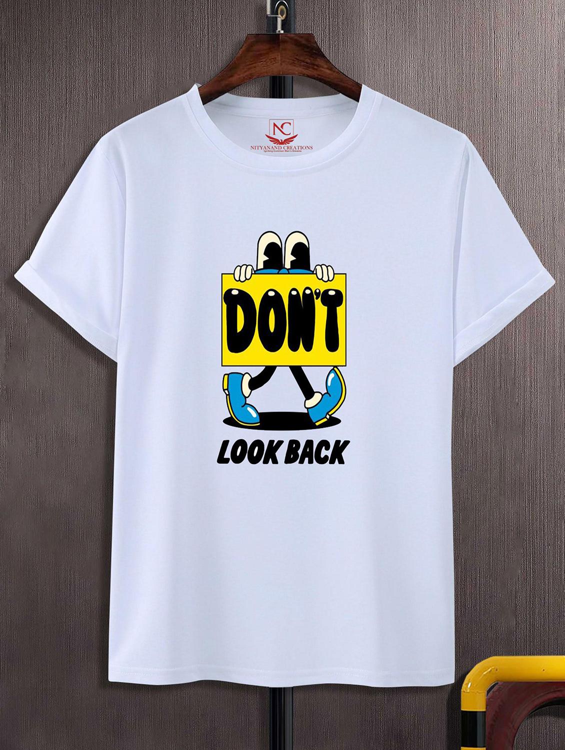 unisex typographic printed t-shirt - 20842860 -  Zoom Image - 0