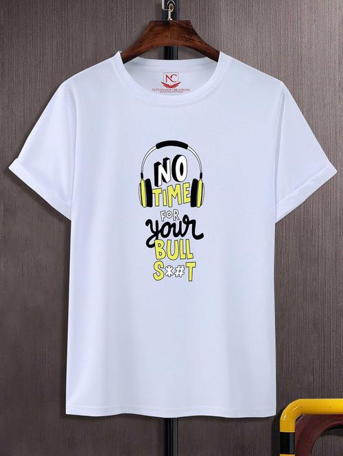 unisex typographic printed t-shirt - 20842890 -  Standard Image - 0