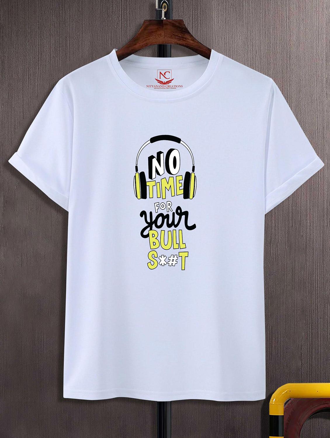 unisex typographic printed t-shirt - 20842890 -  Zoom Image - 0