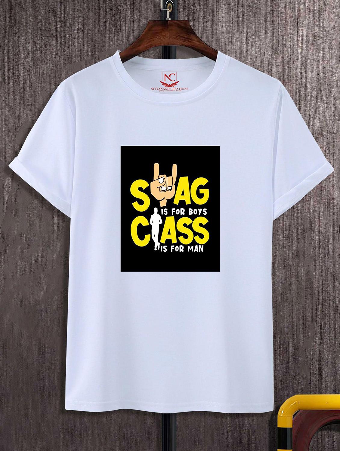 unisex white graphic printed t-shirt - 20842907 -  Zoom Image - 0