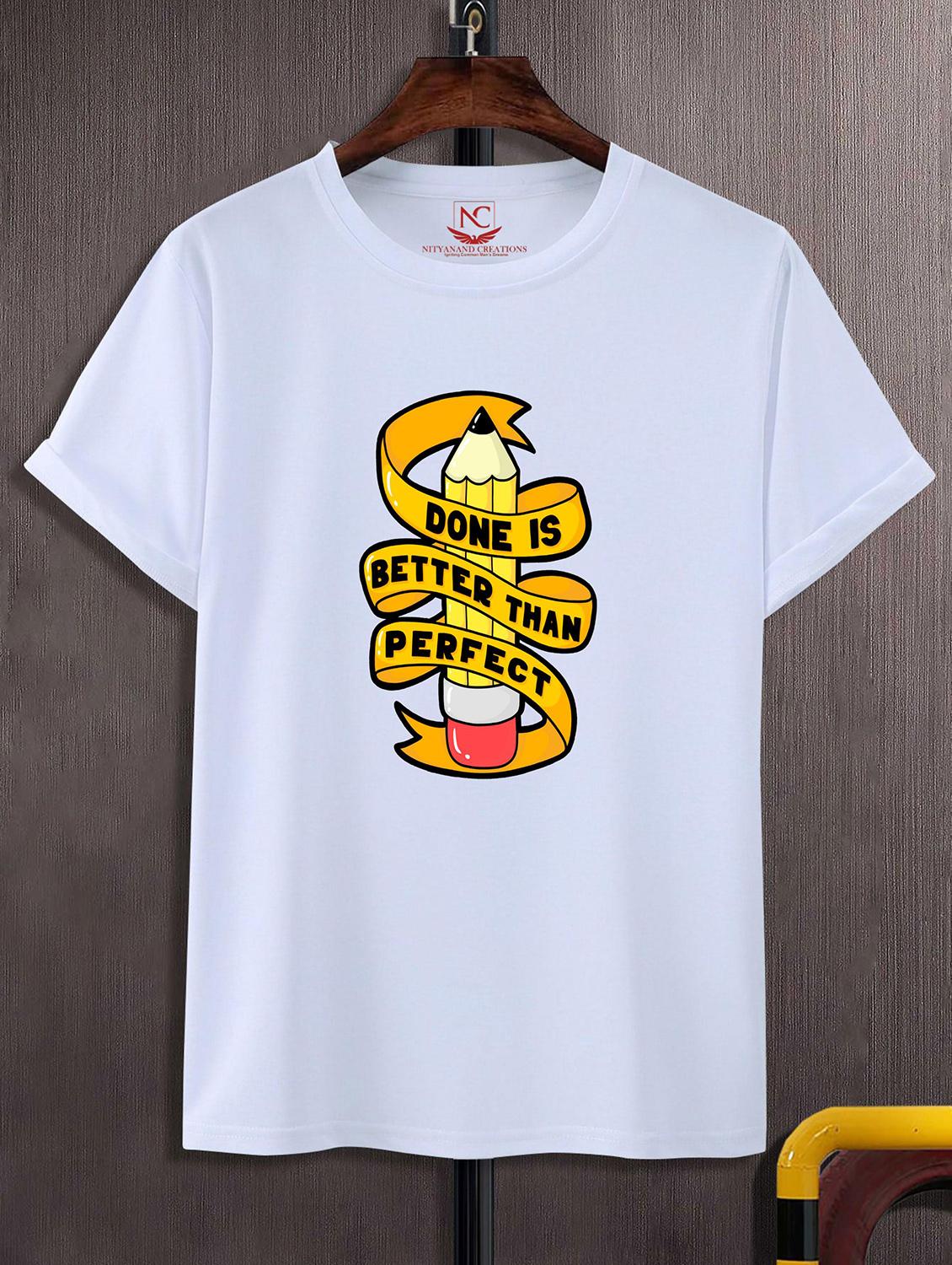 unisex white graphic printed t-shirt - 20842910 -  Zoom Image - 0