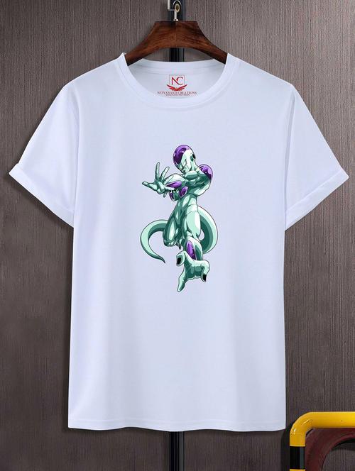 unisex white graphic printed t-shirt - 20842948 - Standard Image - 0
