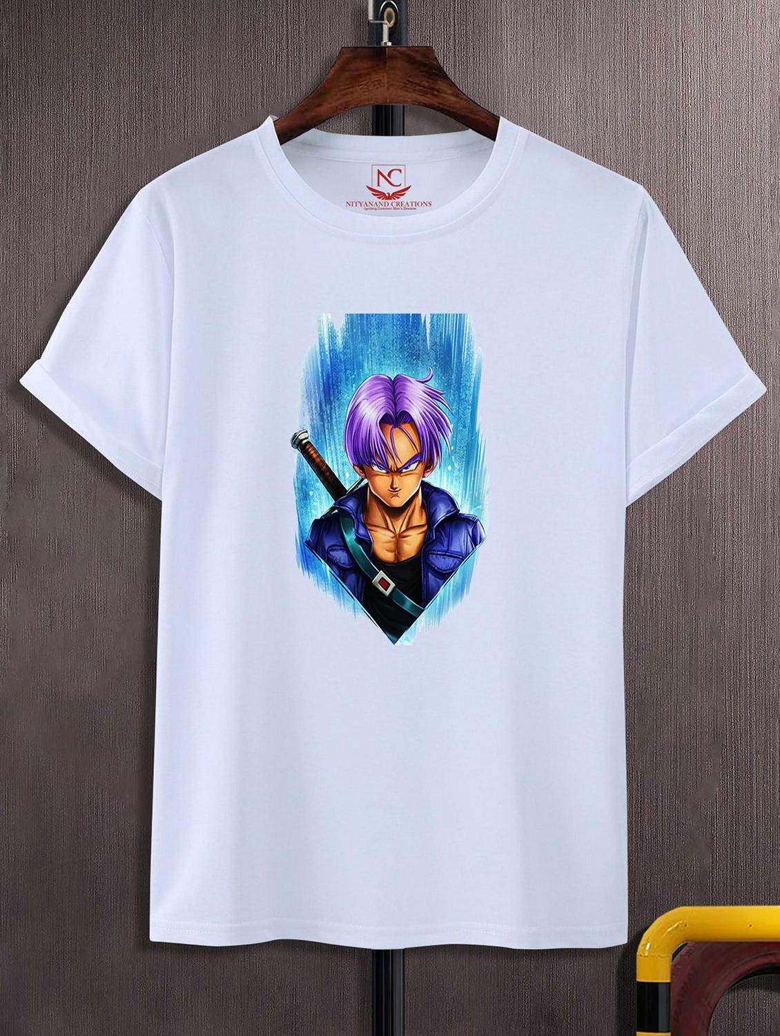 unisex white graphic printed t-shirt - 20842952 -  Zoom Image - 0