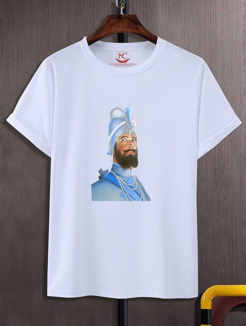 unisex white graphic printed t-shirt - 20842967 -  Standard Image - 0