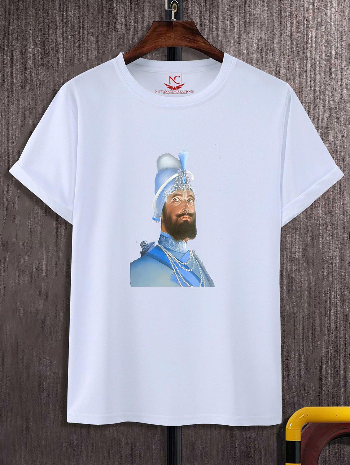 unisex white graphic printed t-shirt - 20842967 -  Zoom Image - 0
