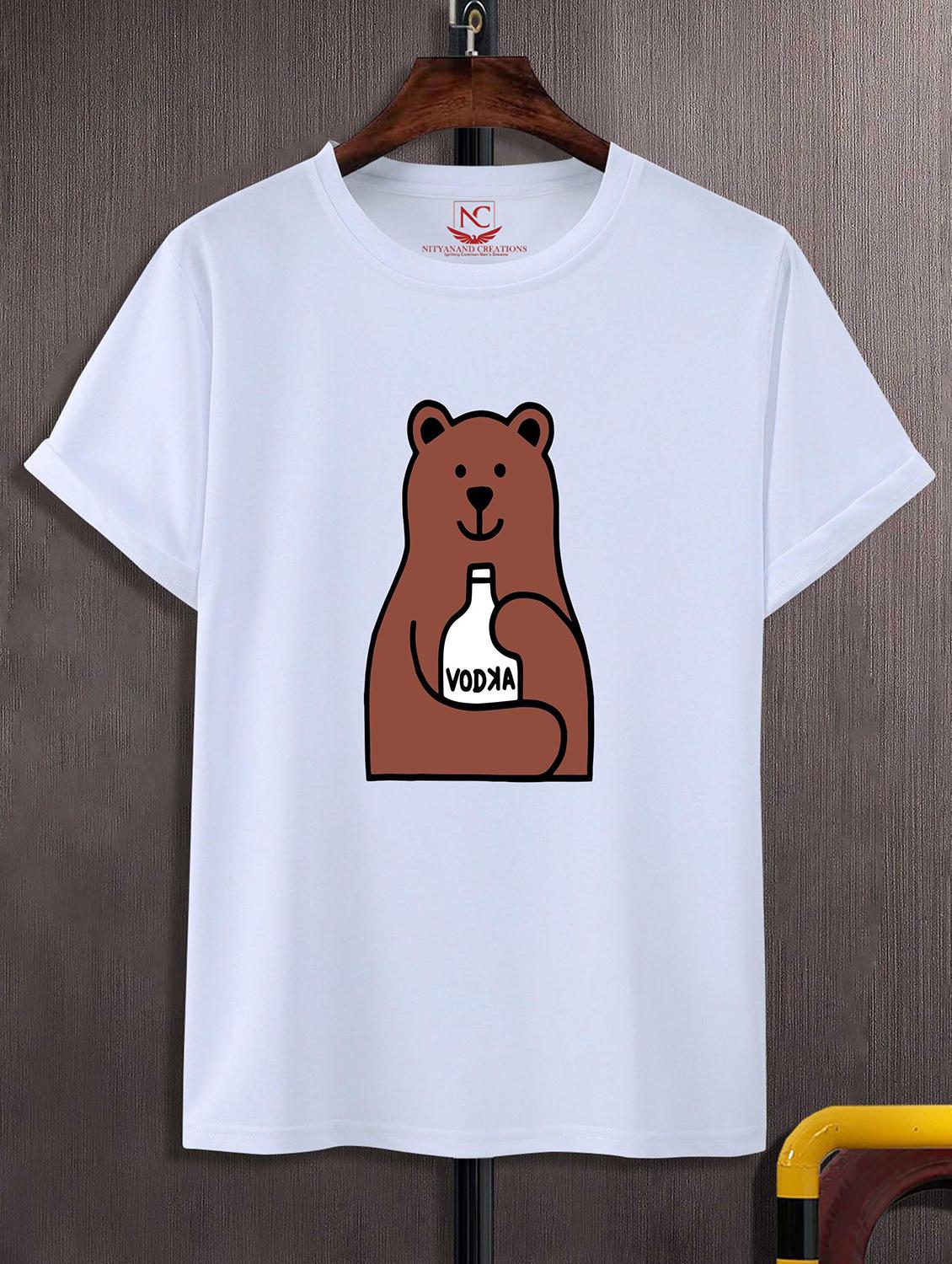 unisex white graphic printed t-shirt - 20842977 - Zoom Image - 0