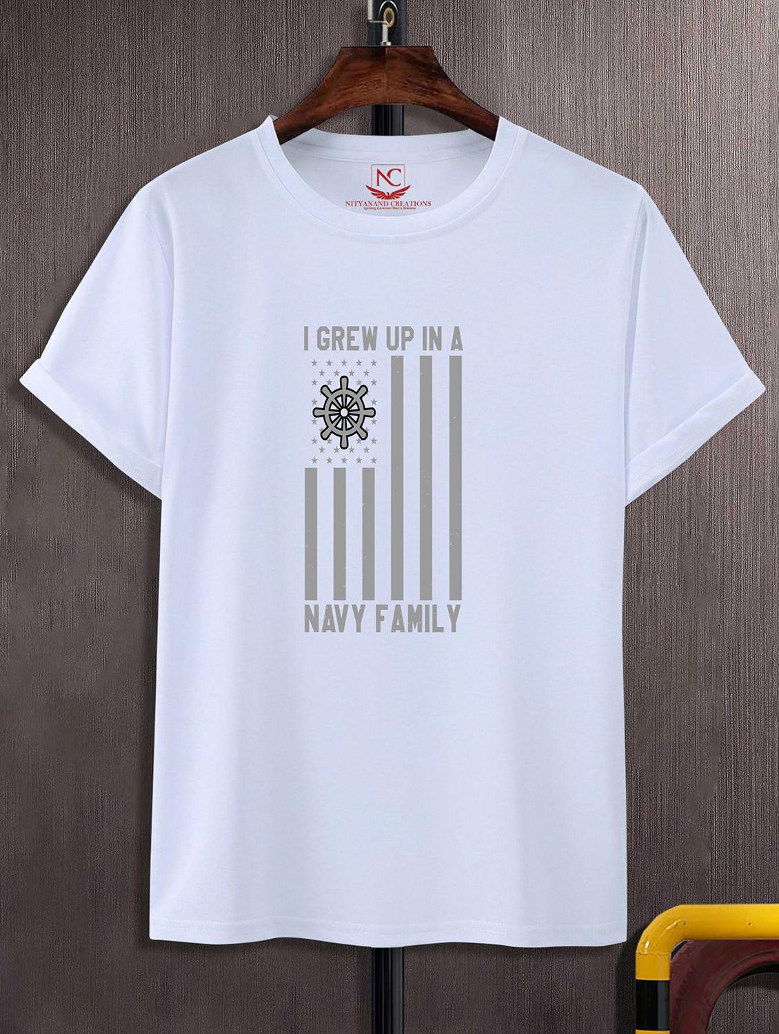 unisex white graphic printed t-shirt - 20842981 - Zoom Image - 0
