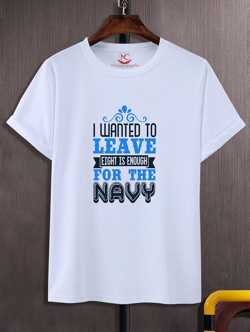 unisex typographic printed t-shirt - 20842995 -  Standard Image - 0