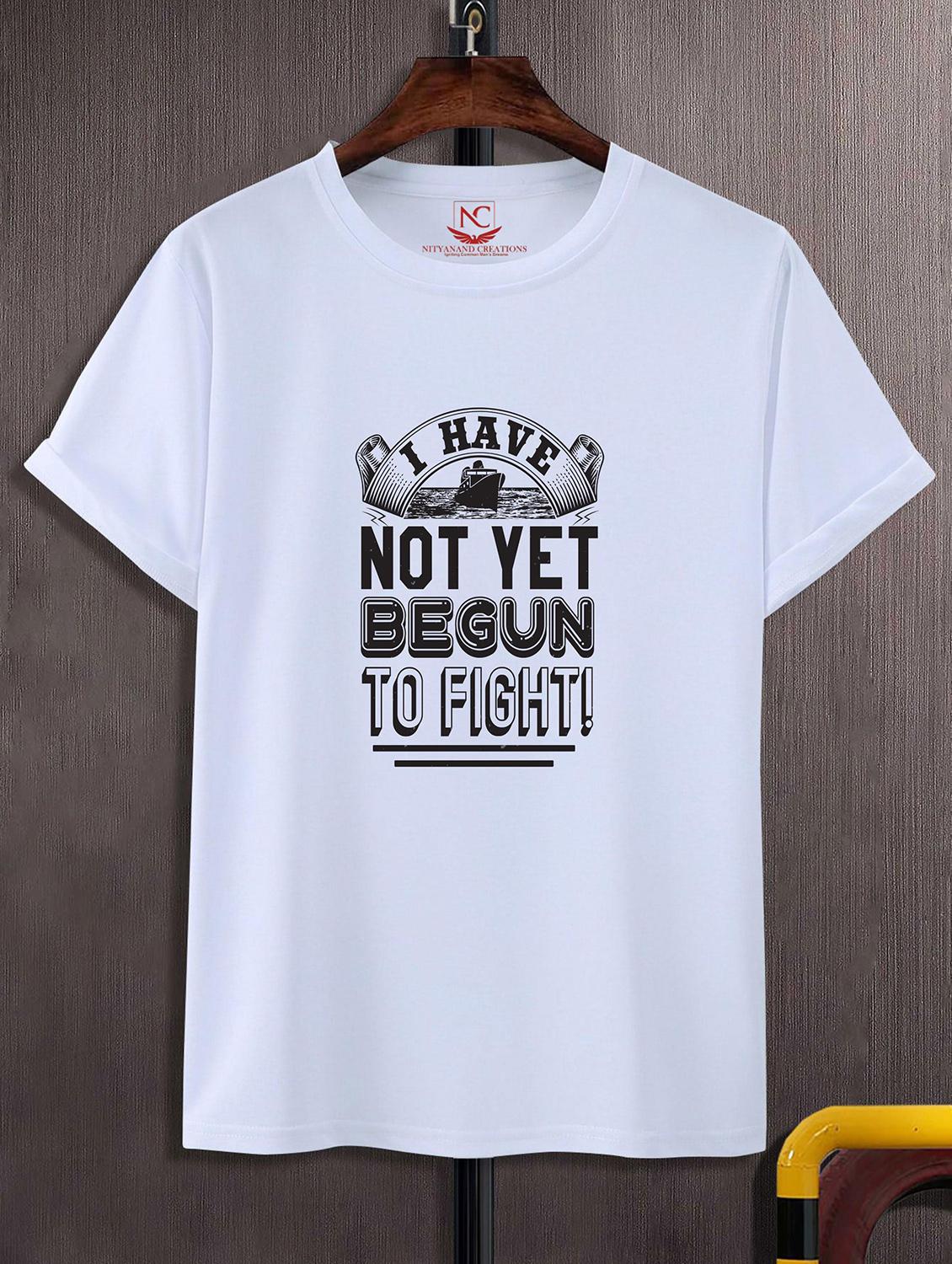 unisex typographic printed t-shirt - 20843052 -  Zoom Image - 0