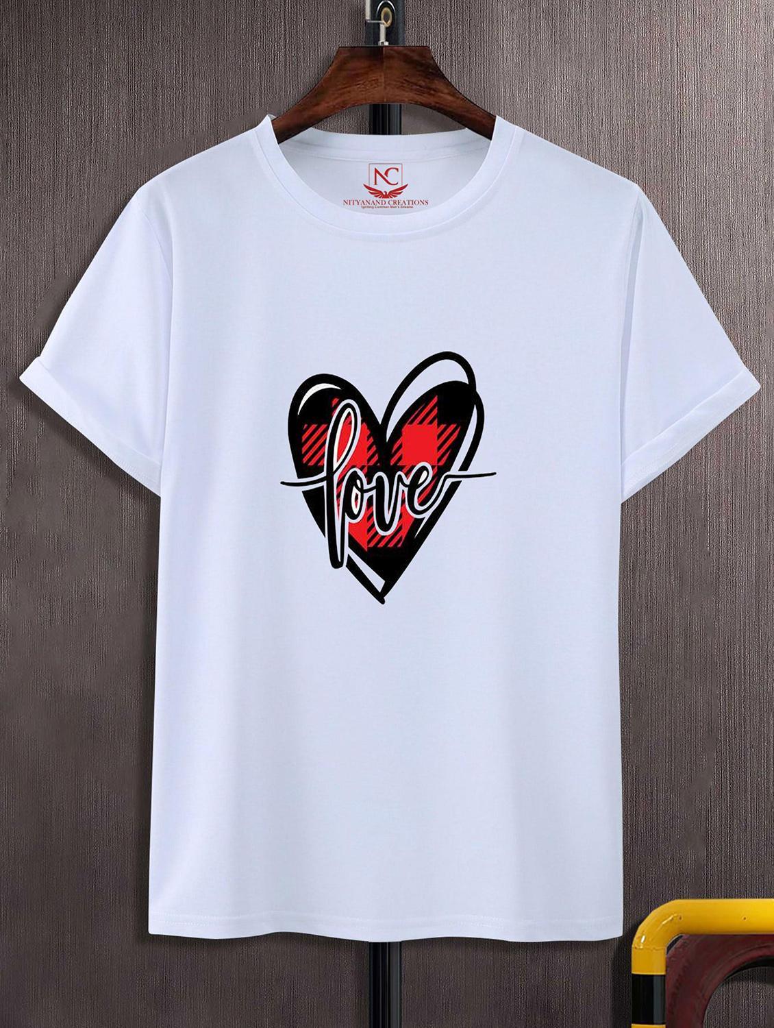 unisex white graphic printed t-shirt - 20843071 -  Zoom Image - 0