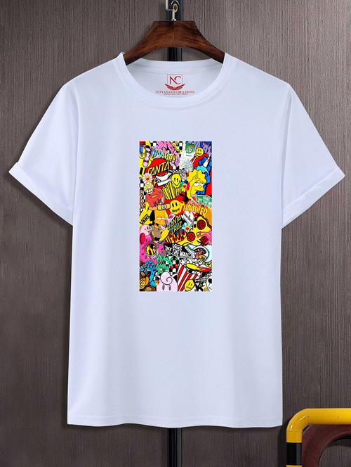 unisex graphic printed t-shirt - 20843104 - Standard Image - 0